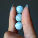 turtle back larimar spheres