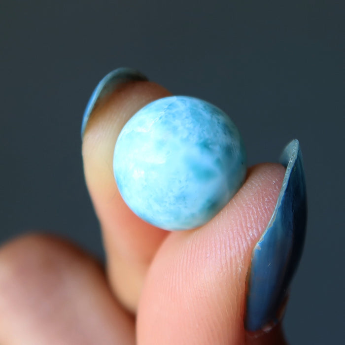 turtle back larimar sphere
