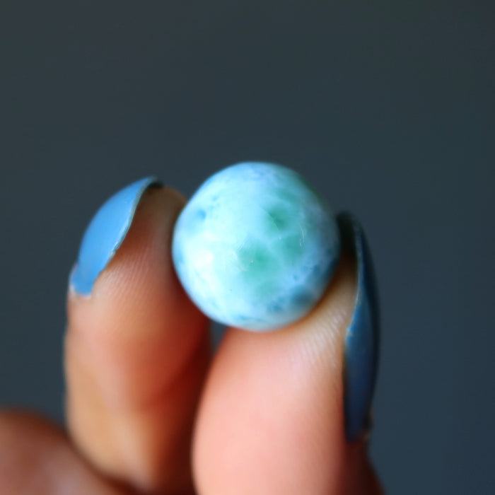 turtle back larimar sphere