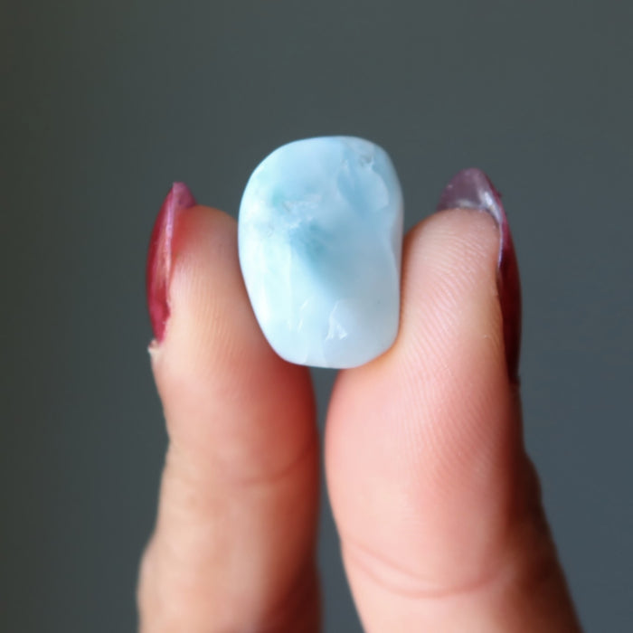 larimar tumbled stone