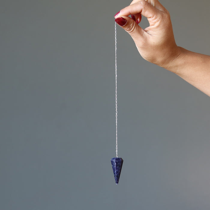 lepidolite pendulum