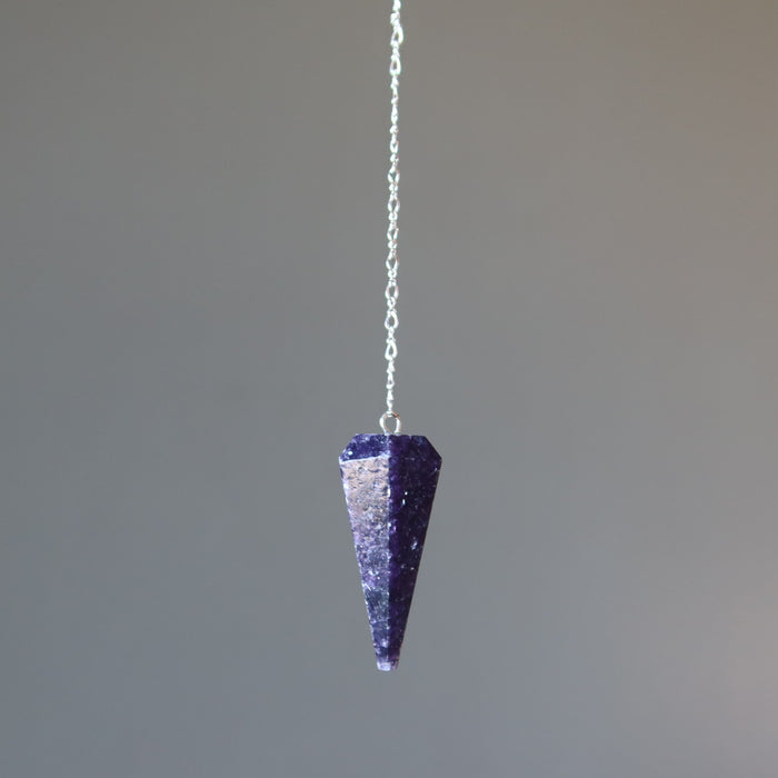 lepidolite pendulum