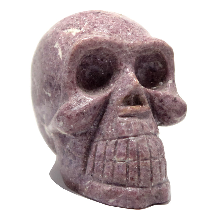 lepidolite skull