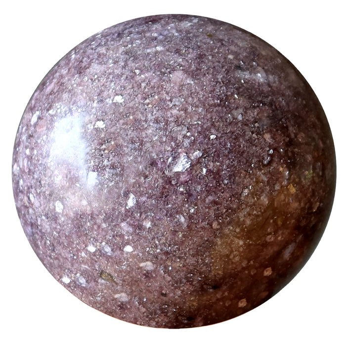 lepidolite sphere