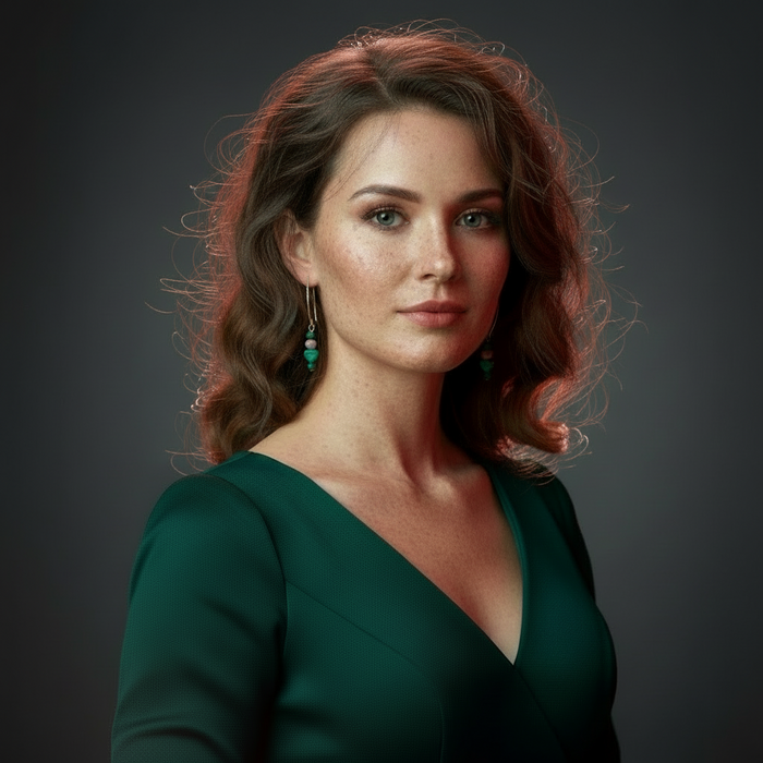 Malachite Earrings Rhodochrosite Heart 14-Karat Gold