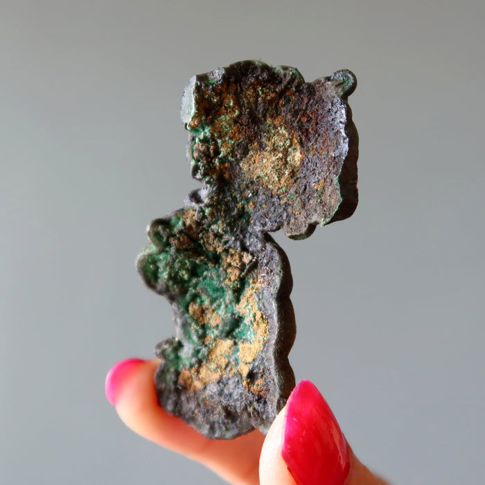 Malachite Raw Green Copper Botryoidal Rough Specimen