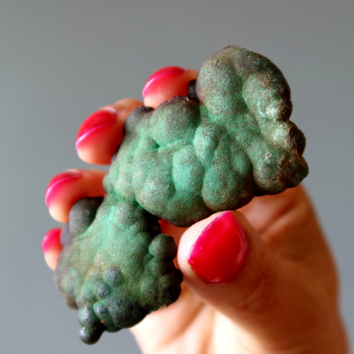 Malachite Raw Green Copper Botryoidal Rough Specimen