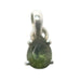 moldavite pear pendant