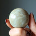 cream moonstone sphere