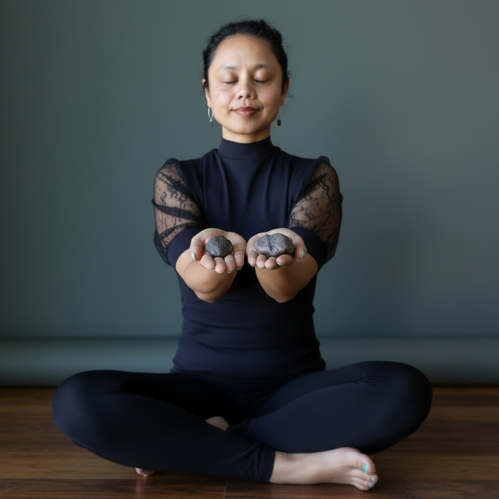 Moqui Marble Wise Walnut Protector Shaman Stone