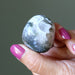 moss agate tumbled stone