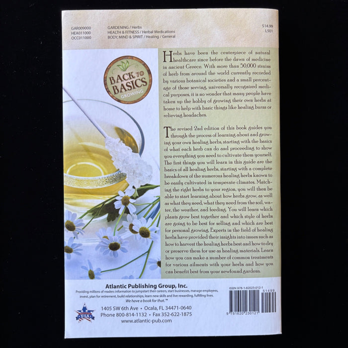 The Complete Guide Healing and Medicinal Herbs Book Wendy Vincent 2nd Ed