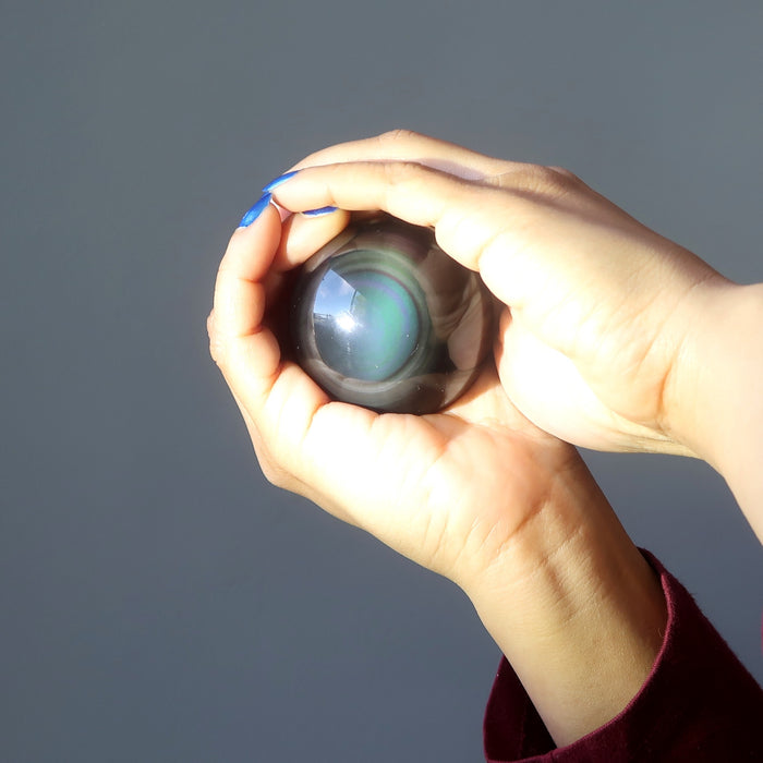 Obsidian Affirmations E-file: 21 Mantras for Aura Protection, Gazing & Manifestation