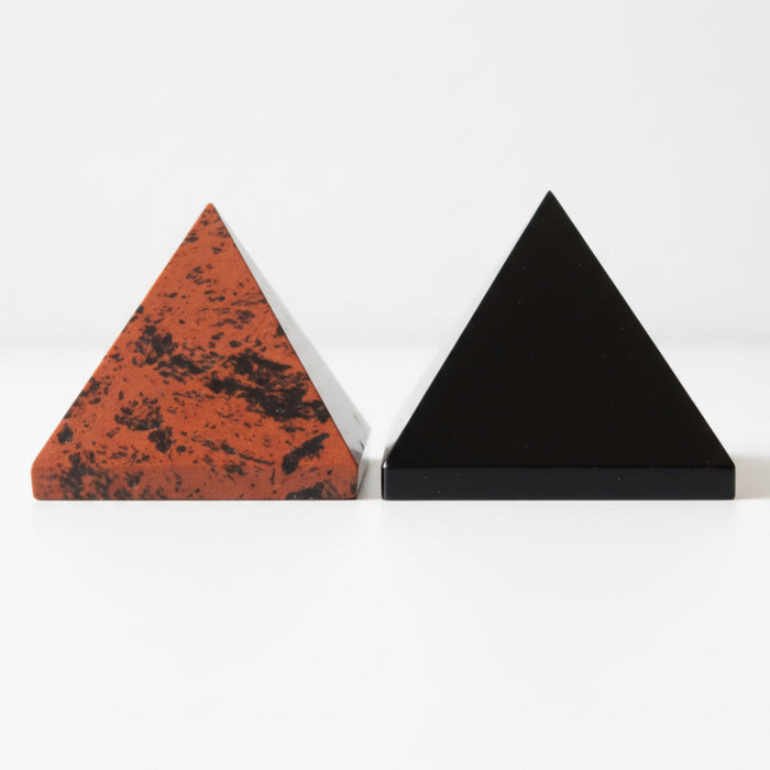 Obsidian Pyramid Set Black Mahogany Wounded Warriors