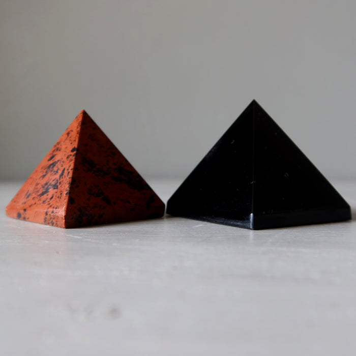 Obsidian Pyramid Set Black Mahogany Wounded Warriors