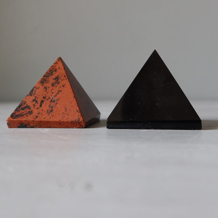 Obsidian Pyramid Set Black Mahogany Wounded Warriors