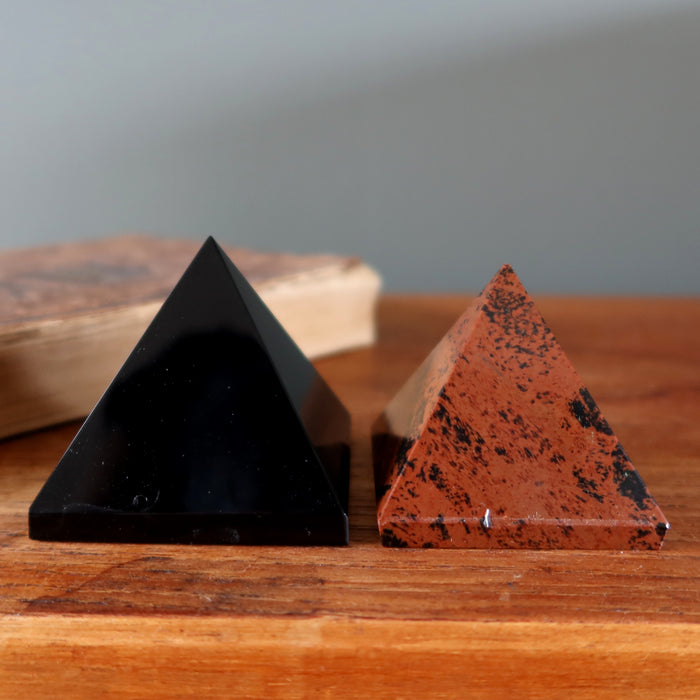 Obsidian Pyramid Set Black Mahogany Wounded Warriors
