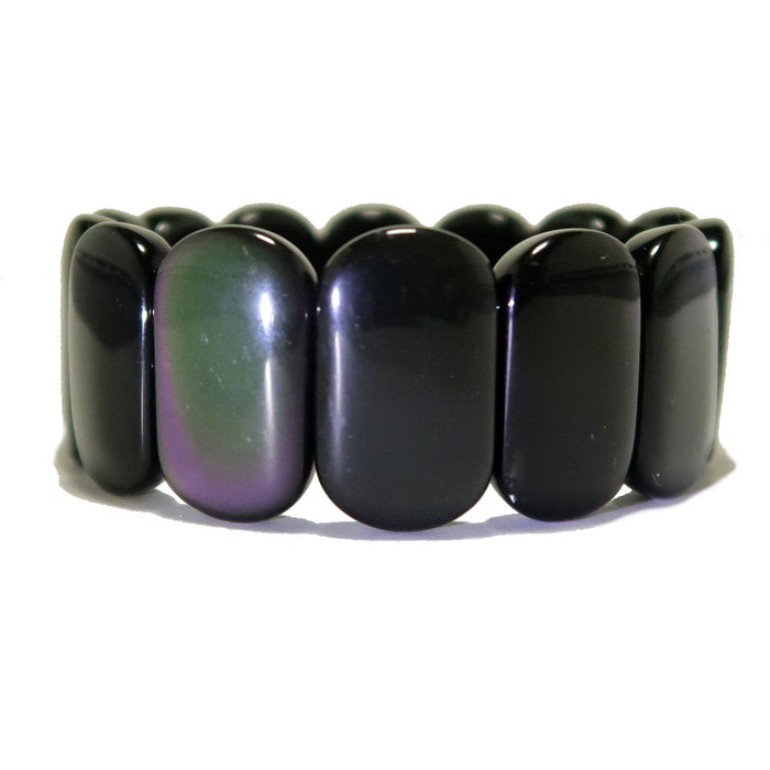 rainbow obsidian bracelet
