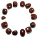 14 mahogany obsidian tumbled stones