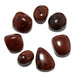 7 mahogany obsidian tumbled stones