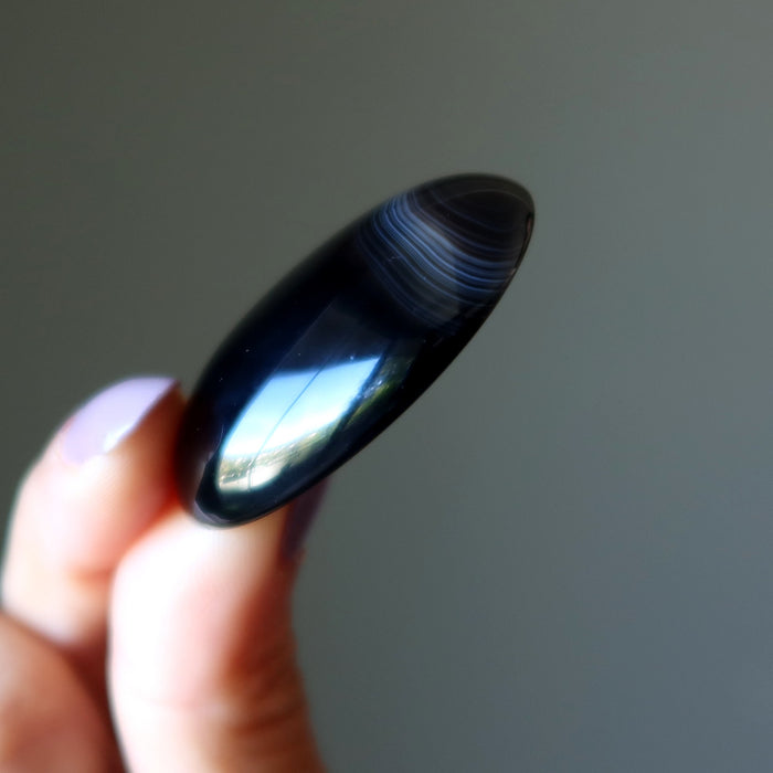 onyx oval cabochon