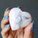 pink opal heart