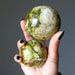 green opal spheres