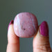 pink opal tumbled stone