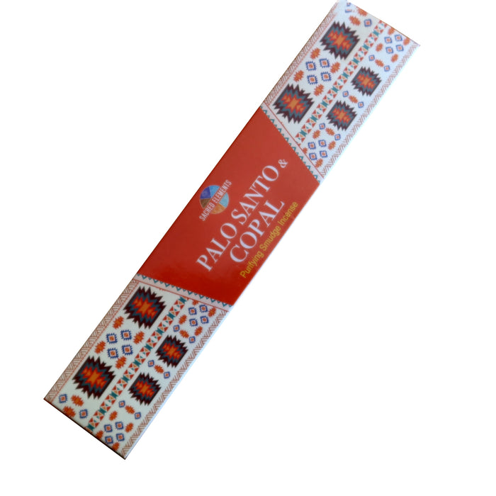 Palo Santo Incense Box Copal Crystal Space Cleansing Sticks