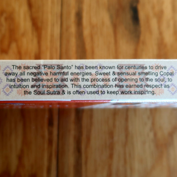 Palo Santo Incense Box Copal Crystal Space Cleansing Sticks