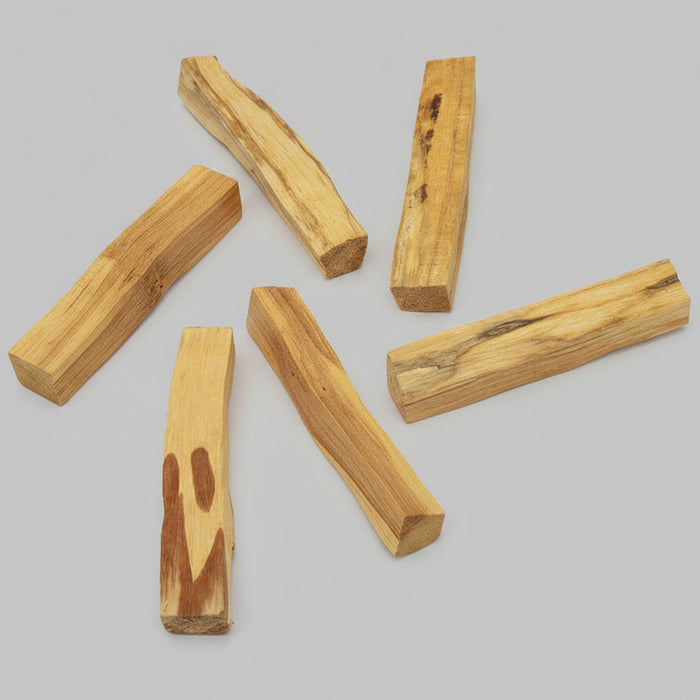 Palo Santo Set of 6 Fragrant Incense Wood Crystal Cleansing Sticks