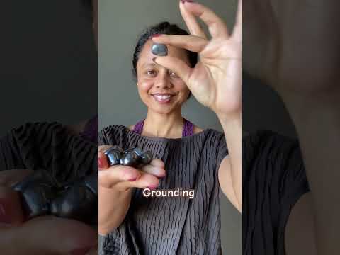 video on tumbled hematite stones