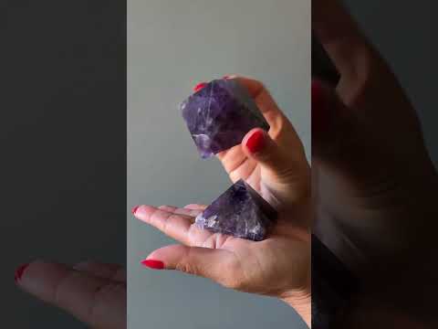 Amethyst Pyramid Spiritual Antenna Stone Video