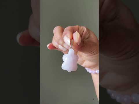 Rose Quartz Pendant Turtle video