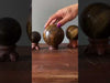 tigers eye sphere video