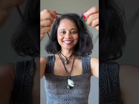 Tree Agate Necklace My Neck of Green Woods Macrame video