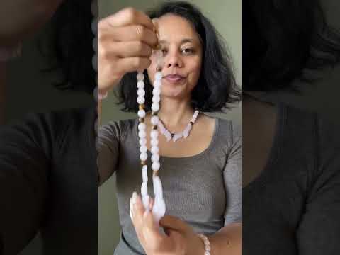 Rose Quartz Necklace Tigers Eye Flames of Passion video