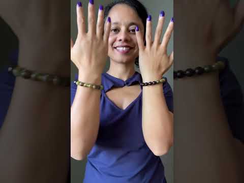 garnet bracelet video