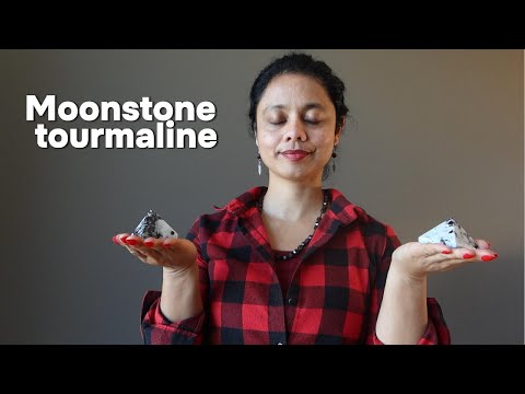 moonstone tourmaline pyramid video