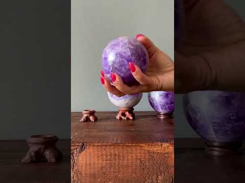 Amethyst Sphere Crackle video