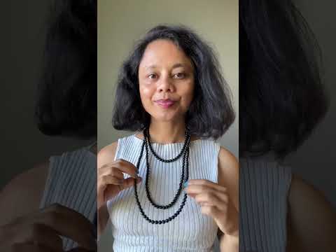 Hawks Eye Necklace Fly High Beaded Gemstone video