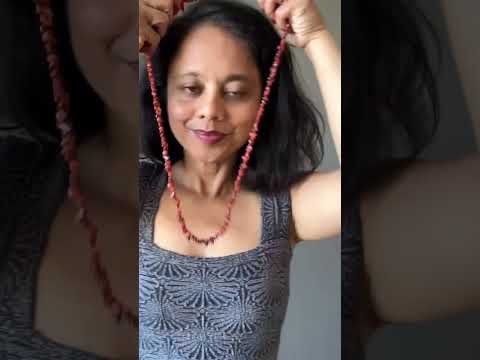 Carnelian Necklace Vampire Protection Stone Strand video