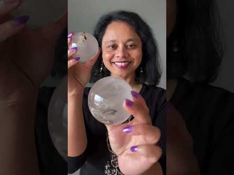 smoky quartz sphere video