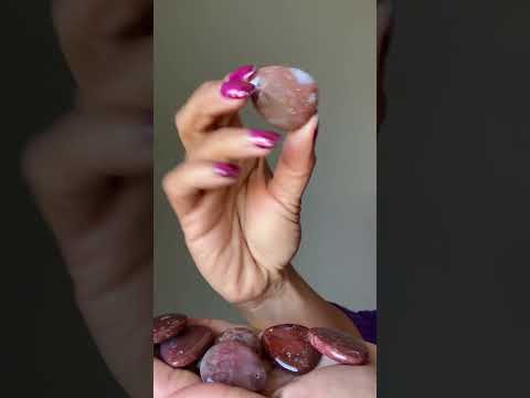 Red Jasper Pendant Grid Crystal Set Drilled Gems video