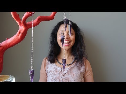 amethyst pendulum video