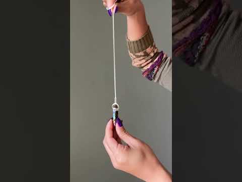 Tigers Eye Necklace Convertible Chakra Pendulum Sterling video