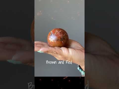 red ocean jasper sphere video