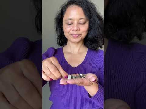 Pyrite Pendant Grand Gold Cluster Lucky Stone Silver video