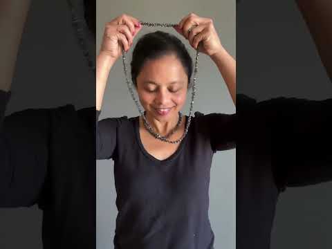 hematite necklace video