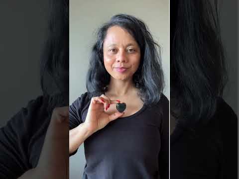 Jade Heart Love Gem Canadian Nephrite Crystal video